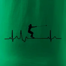 EKG hod kladivem žena