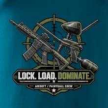 Taktická výzva lock load dominate airsoft