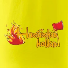 Hasičská holka - oheň a sekera