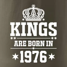 Kings are born in 1976