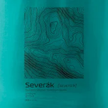 Severák - vrstevnice v obdélníku