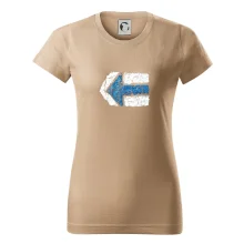 Párová turistická značka modrá