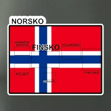 Norsko vlajka další státy Norsko vlajka další státy