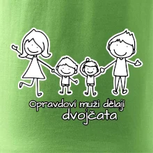 Opravdoví muži dělají dvojčata - kluk kluk