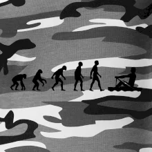 Evoluce veslování 1 človek