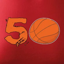 Basketball kulaté narozeniny 50