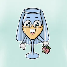 Bílé víno pro nevěstu