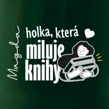 Černobílá holka, která miluje knihy - Vaše jméno