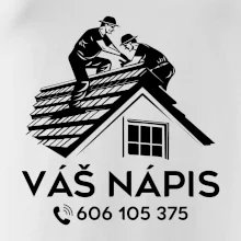 Tričko pro pokrývače - Dva dělníci