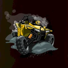 ATV bugina žlutá