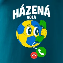 Karikatura házená volá