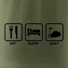 Eat sleep golf