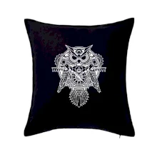 Steampunk sova černobílá Steampunk sova černobílá