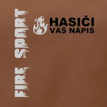 Hasiči REFLEXNÍ (oheň, Firesport, název sboru - vlastní nápis)