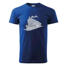 Stará lokomotiva z not