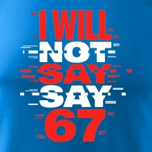 Červený - I Will Not Say SAY 67