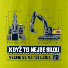 Když to nejde silou vezme se větší lžíce