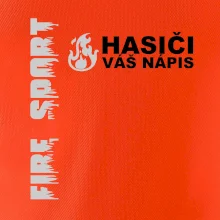 Hasiči REFLEXNÍ (oheň, Firesport, název sboru - vlastní nápis)
