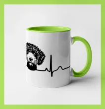 Lagotto romagnolo hlava EKG