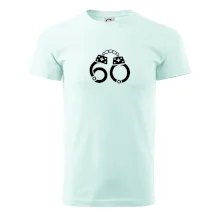 Narozeninové tričko pro policajta - pouta 60