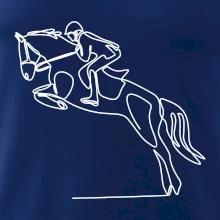 Jízda na koni jedním tahem