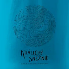 Králický Sněžník - vrstevnice v kruhu