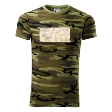 Mapa Báňské dráhy z Moravské Ostravy do Doubravy