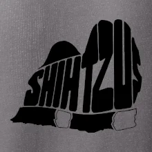 Shih-tzu - nápis v těle