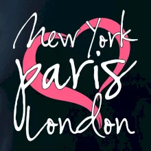 I love NYC Paris London