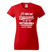 Je těžké být princezna - motorkářka