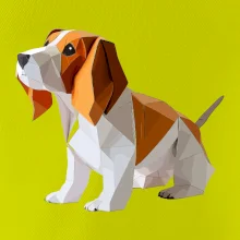 Bígl slepený z papíru