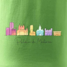 Mallorca - Siluety památek - barevné