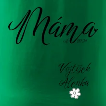 Máma od roku + jména dětí dole vlevo