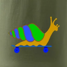 Šnek na skateboardu (Moňas)