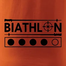 Biathlon terč a hůlky