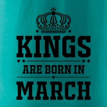 Kings are born in March