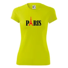 Paris nápis Eiffelova věž