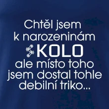 Chtěl jsem dostat k narozeninám kolo