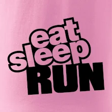 Eat sleep run velké