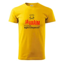 Já vařím - tvoje superschopnost? rovný nápis Já vařím - tvoje superschopnost? rovný nápis