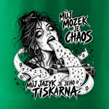 Můj mozek je chaos a jazyk tiskárna