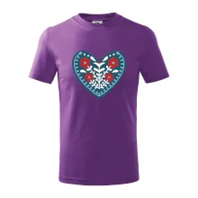 Folklor - srdce modré plné