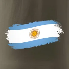 Argentina vlajka okousaná