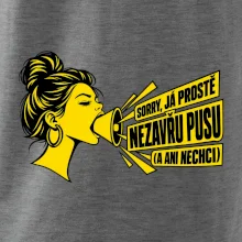 Sorry já prostě nezavřu pusu