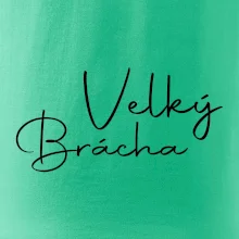 Velký brácha - nápis na zádech