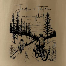 Cyklistika  - Jedu s tátou na výlet - Táta a dcera