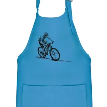 MTB kreslený cyklista MTB kreslený cyklista