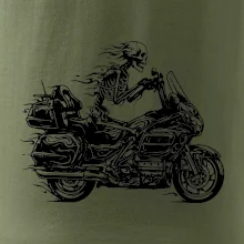 Cestovní motorka kostra