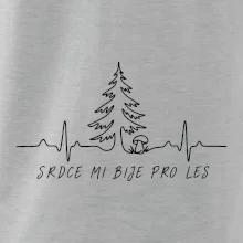Srdce mi bije pro les