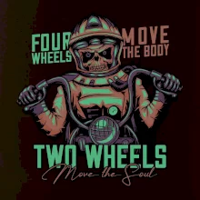 Two Wheels Move the Soul